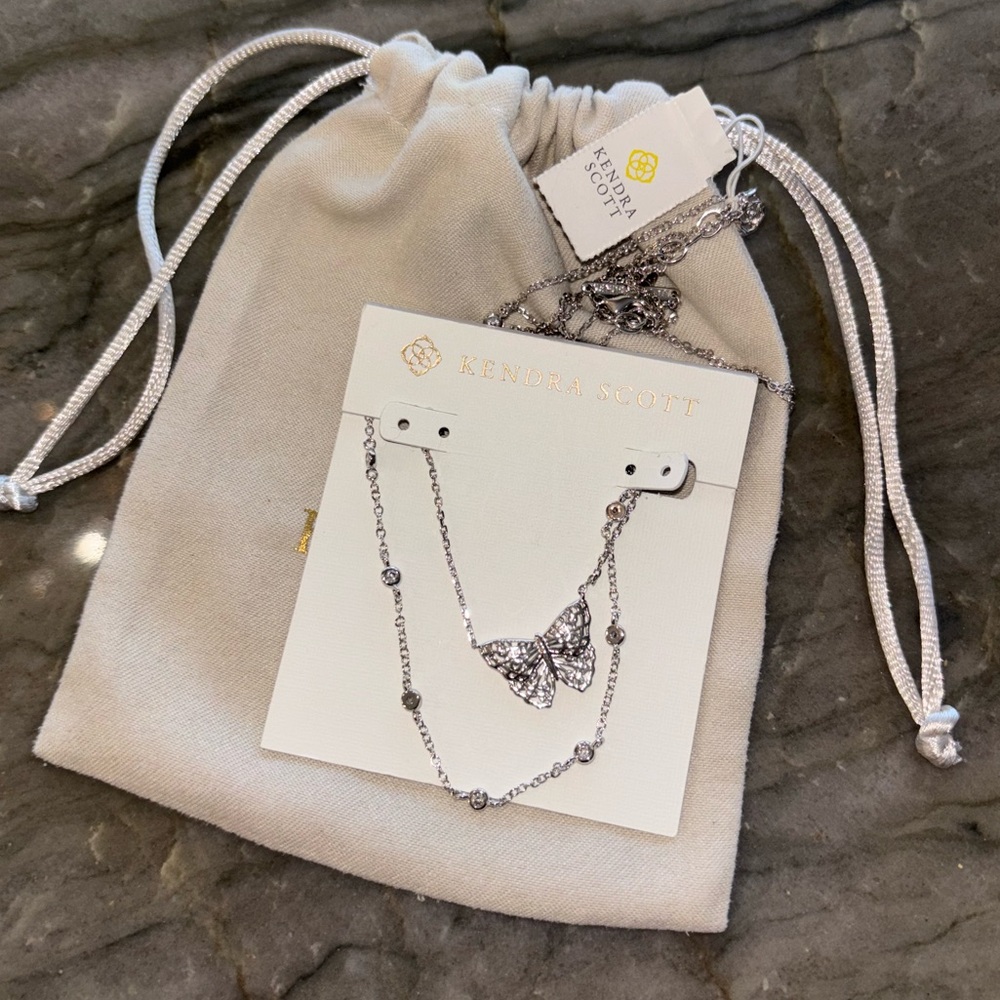 Kendra Scott Butterfly Necklace